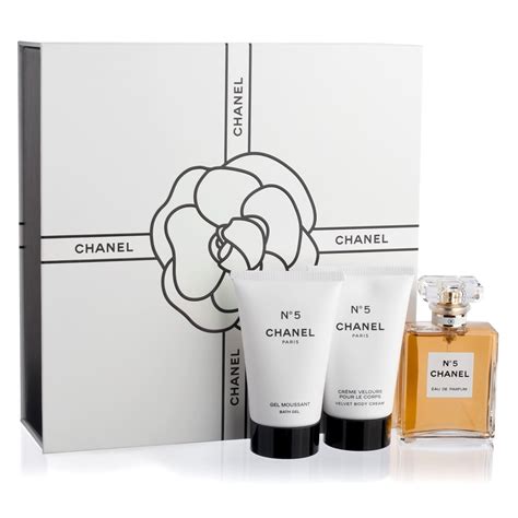 chanel no 5 edc and parfum box set|Chanel corporate gift set.